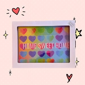 Vibrant Heart Pattern Cutting Board - APPROXIMATELY 8X11 INCHES